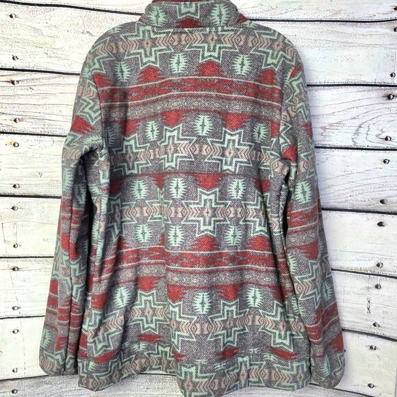 Powder River Outfitters Aztec Fleece Quarter Zip XXL - Picture 6 of 8